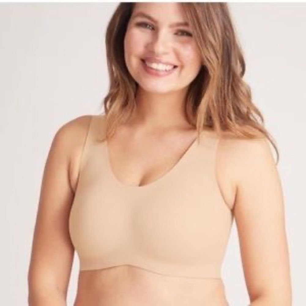Knix Luxe Lift Pullover Bra Nude Size XXL+ Fits 40D, 40DD, 40E NWT